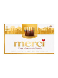 Продуктови Категории Шоколади Merci Златна селекция шоколадови бонбони 400 гр 32 бр